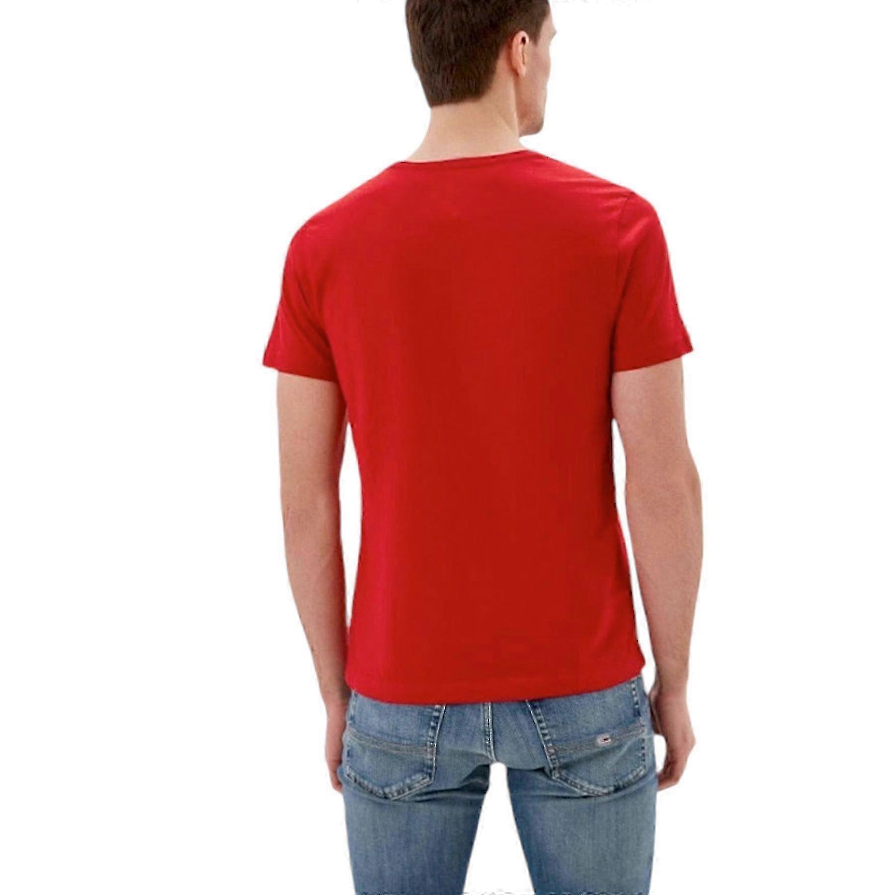 Camicie Uomo Girocollo Manica Corta Casual