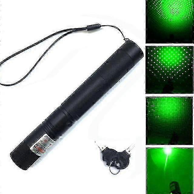 2022 New Powerful Laser Flashlight Laser 303 Adjustable Focus 532nm Green Laser Light Flashlight Hunting Laser Device