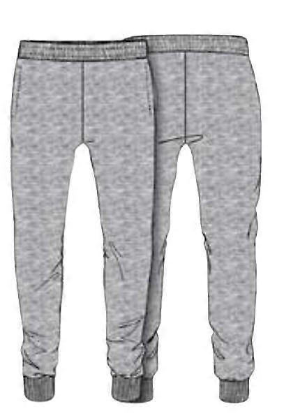Kids Boys Track Pants With Rib Cuffs Casual Trackies Winter Warm