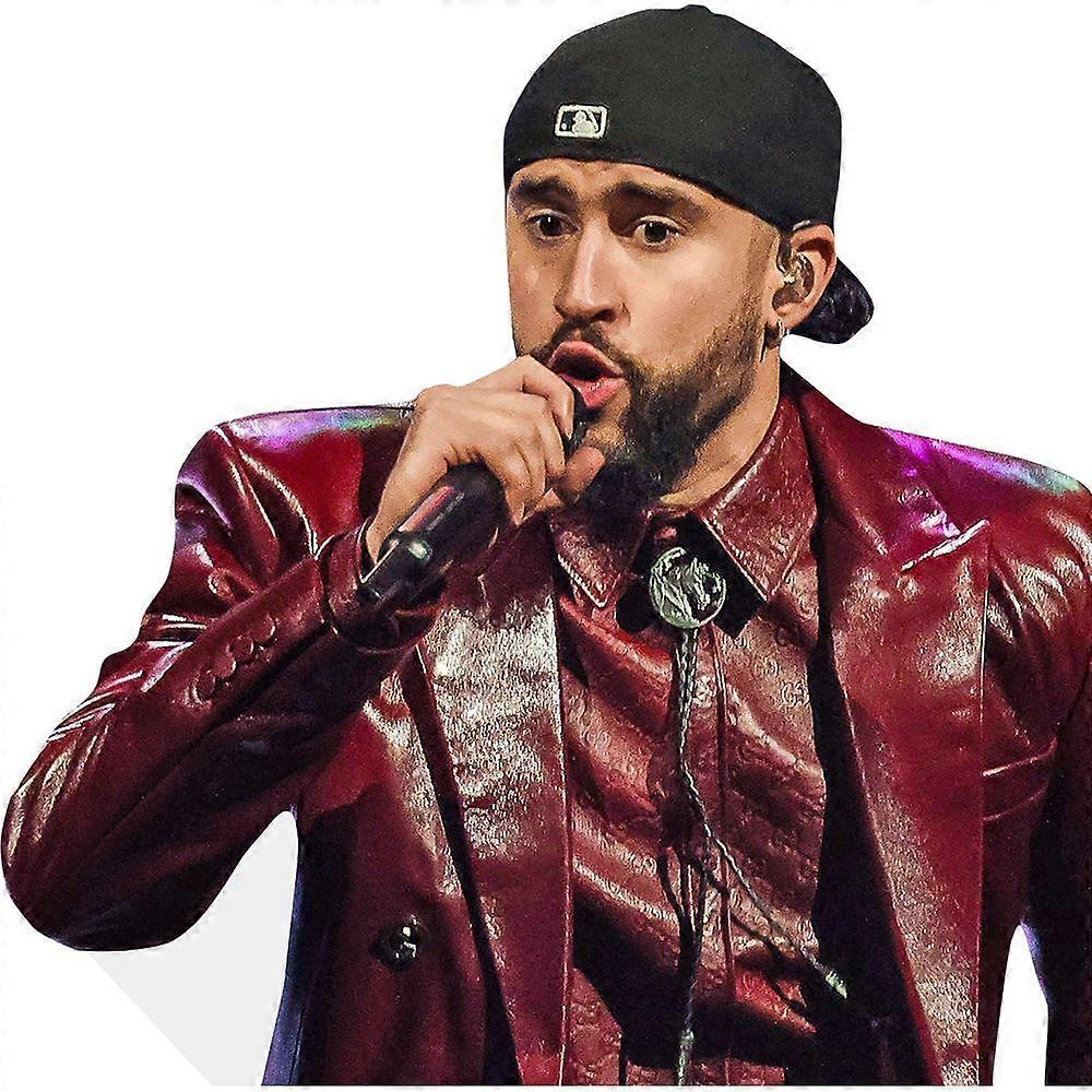 Bad Bunny (Singing) Half Body Buddy Cutout