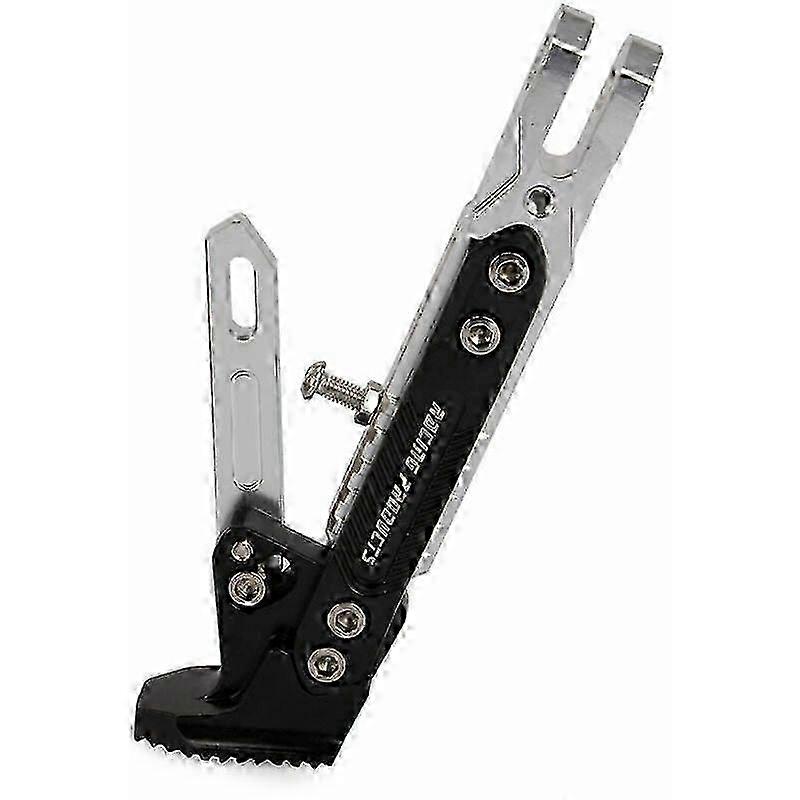 Universal Motorcycle Stand, Adjustable, Non-Slip, Engine Foot Kickstand