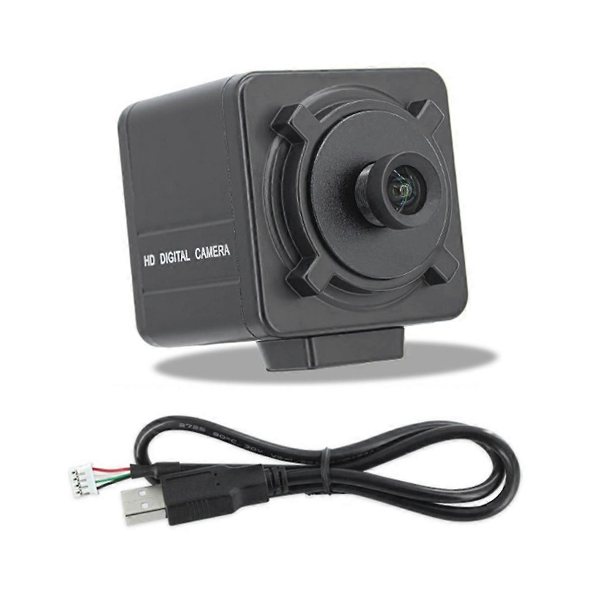90 Degree Camera Module with Housing Bracket 12MP IMX586 3840x3000 USB Free Driver Manual Focus wit