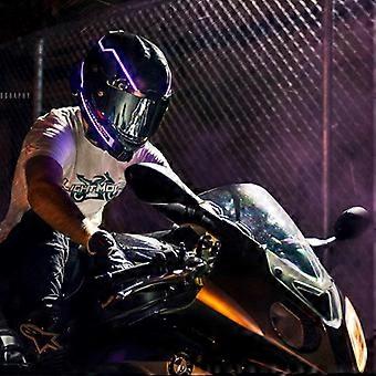 LED Helme Beleuchtung - Wasserdichte EL Licht Aufkleber Für Motorradhelm, Selbstklebend