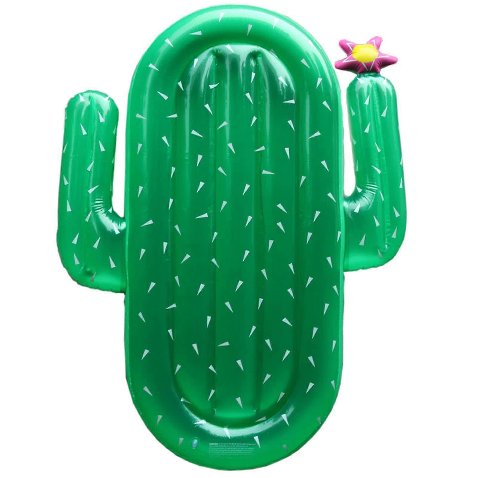 Inflatable Cactus Floating Row Adult Water Mount Floating Bed 180 145Cm