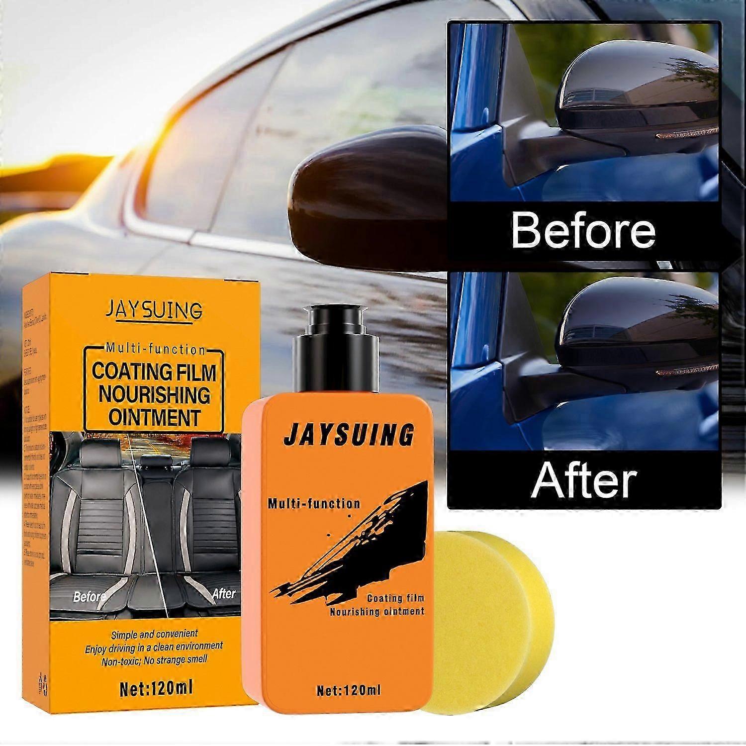 Jaysuing Leather Refurbishment Maintenance Wax, Sofa Seats Leather Interior Plastic Instrument Panel