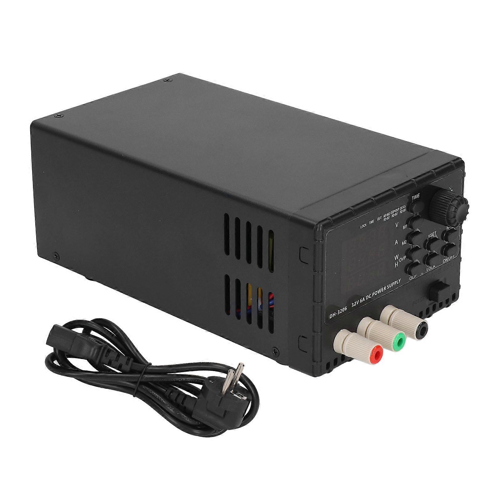 DC Variable Power Supply Input 0‑32VDC 0‑6A Output Adjustable Switching Power Supply