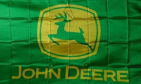 جون ديري العلم الأخضر 3 × 5 قدم راية المرآب رجل كهف QQTO133