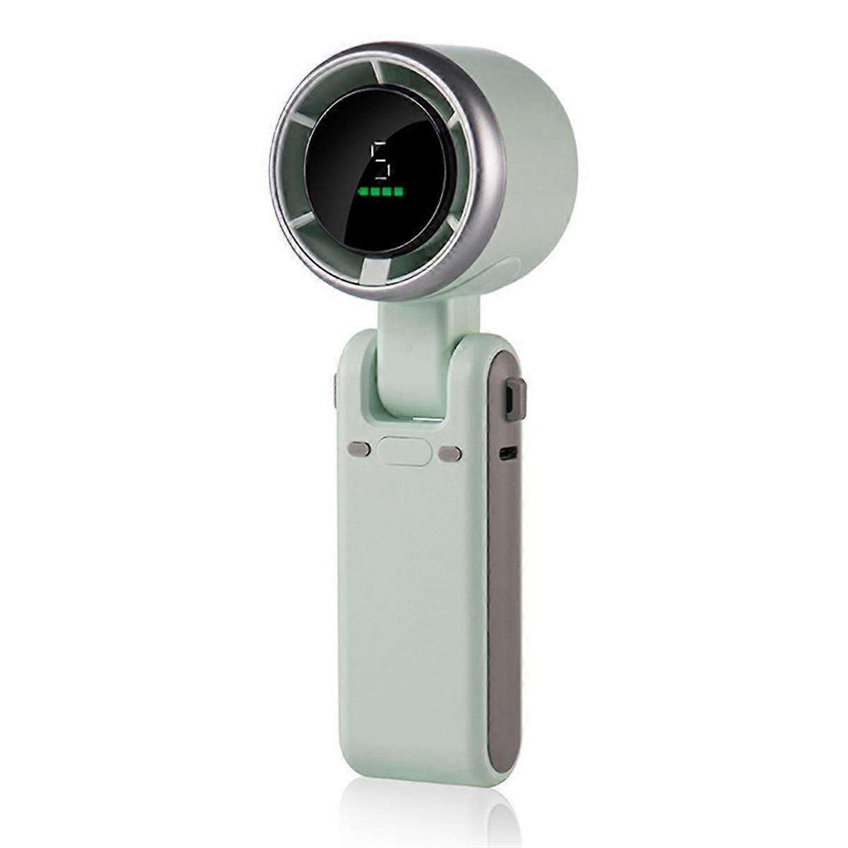 High-Speed Portable Handheld USB Desktop Fan Neck-Hanging Small Fan Battery-Powered Small Portable