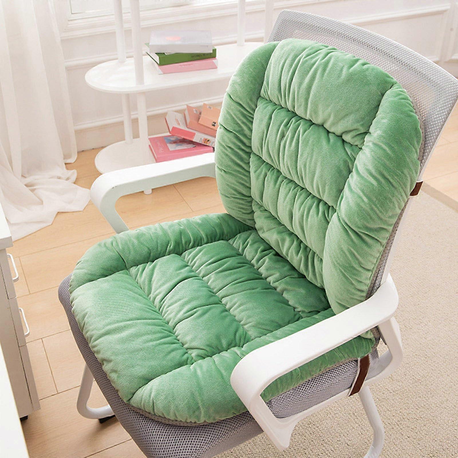 Desk Chair Cushion with Removable Cover, Large Soft Seat Cushion for Office and Rocking Chairs with Back Support