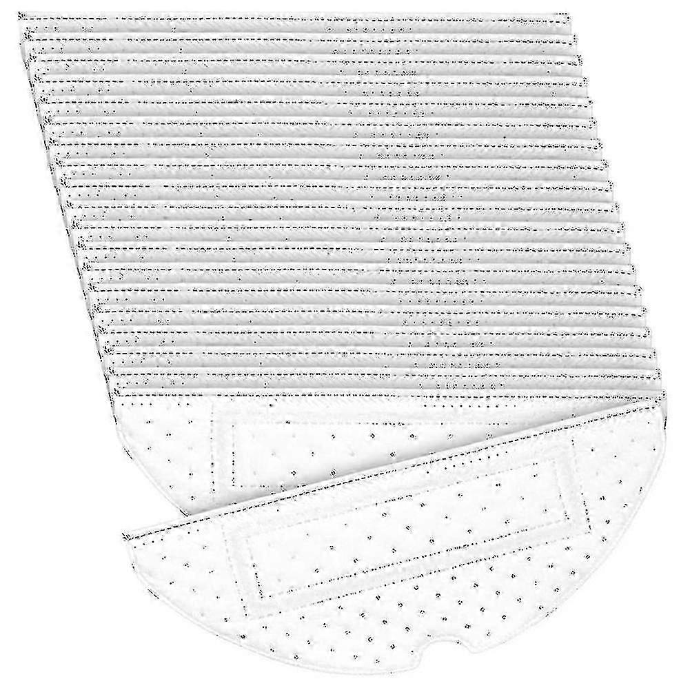 20pcs Disposable Mop Pads Compatible With Xiaomi Roborock S7 S7plus S7max T7s