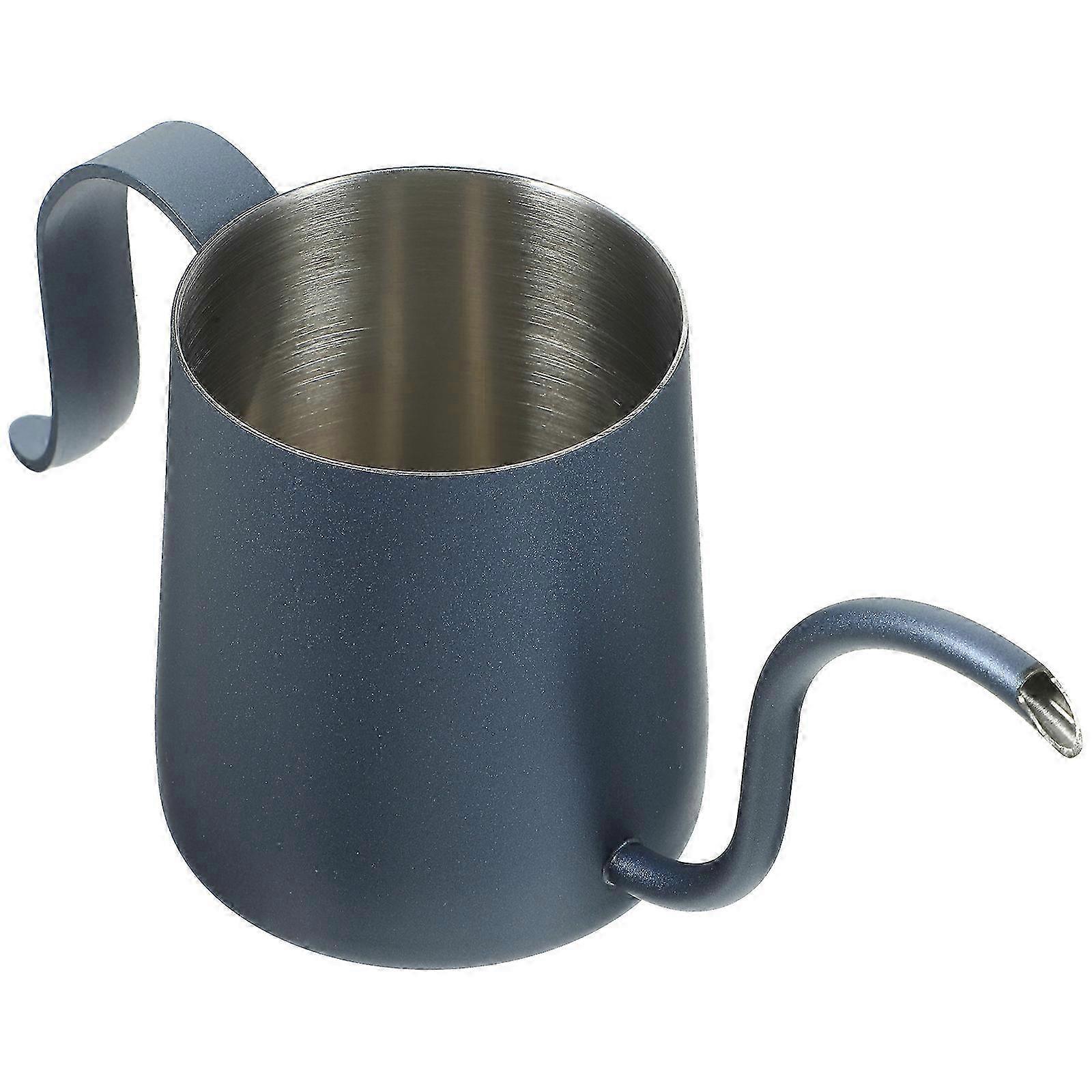 Gooseneck Coffee Kettle Manual Pour Over Spout Pot 19x7.8x7cm Blue