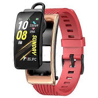 1.14 inch Silicone Band Earphone Detachable Smart Watch