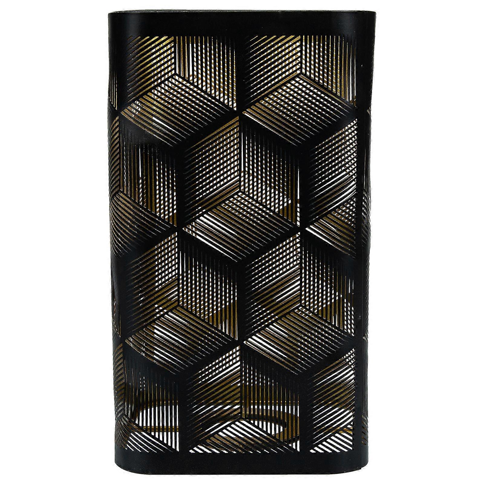 Elegant Square Wrought Iron Lamp Shade   DIY Pendant Light Accessory for Custom Fixtures, Indoor Lighting Replacement, Black