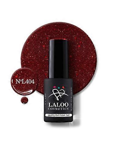 L404 Deep Red Glitter | Gel Polish 7ml