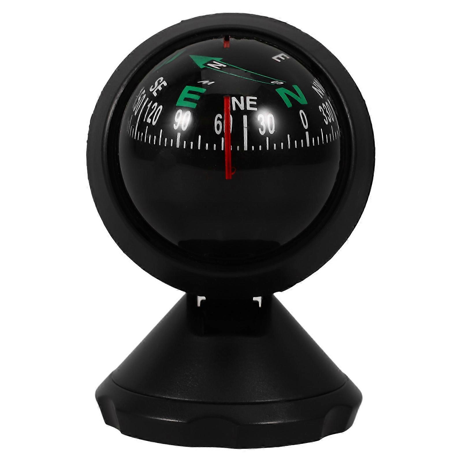 Delicate Compass Ball Mini, Sleek Automotive Accessory with Functional Advantages