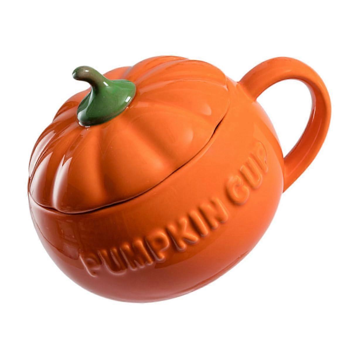 Pumpkin Ceramic Mug Halloween Pumpkin Stylish Cup