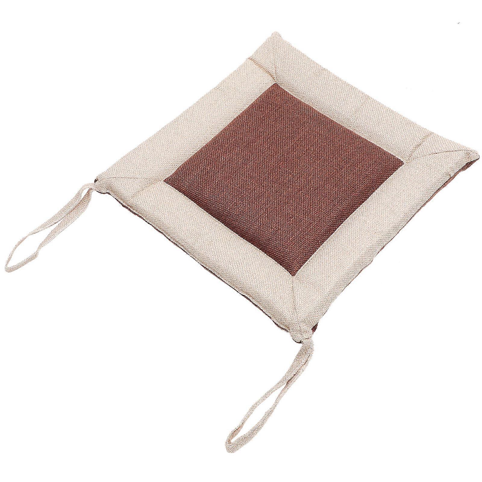 Computer Chair Cushion Edge Design Floor Cushion Assorted Color 40.00X40.00X4.00CM 1Pack