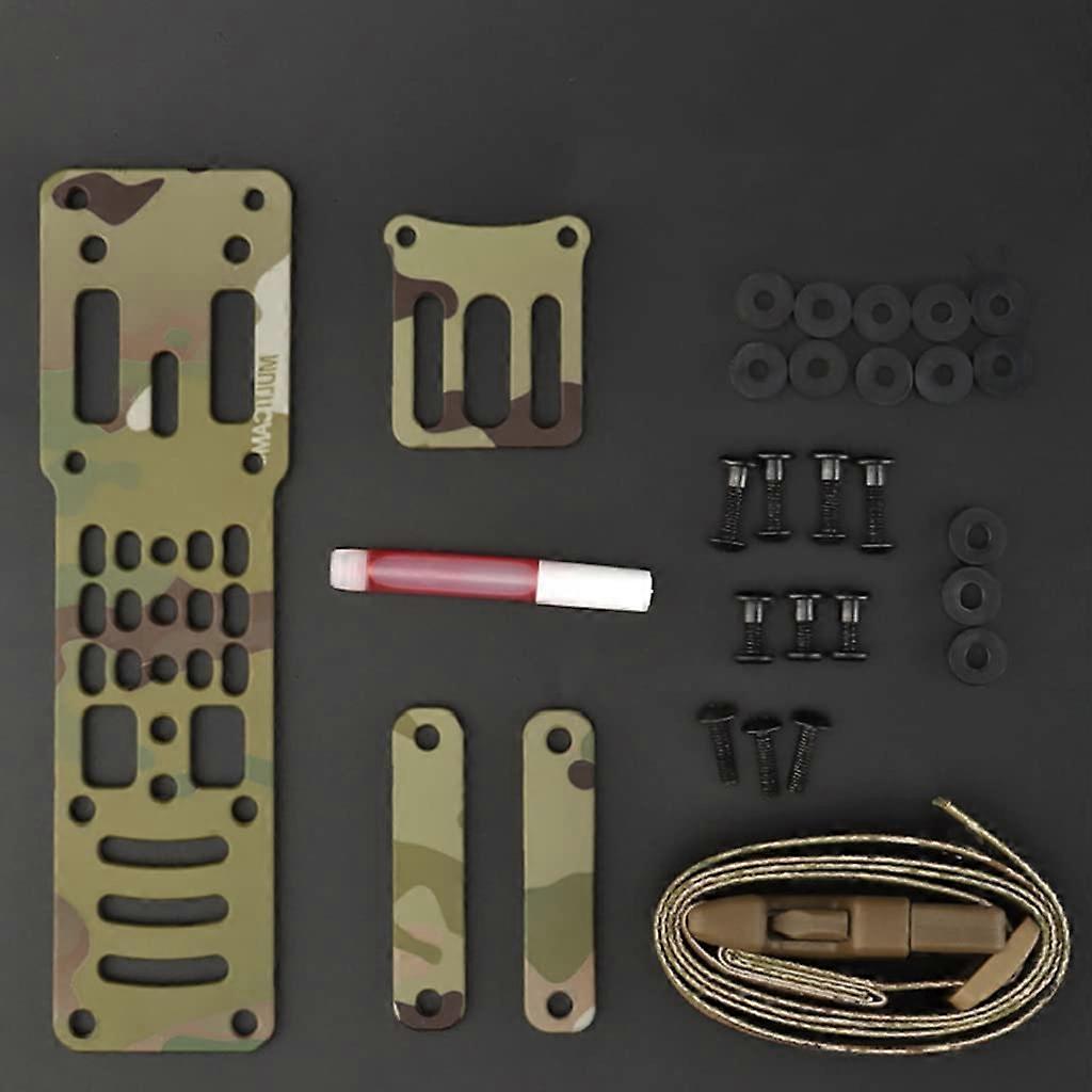 Tractical Modular Holster Adapter MHA MilSpec Aluminium Alloy Mid Ride Battle Belt Loop Quick Release System Platform Hunting, Cp