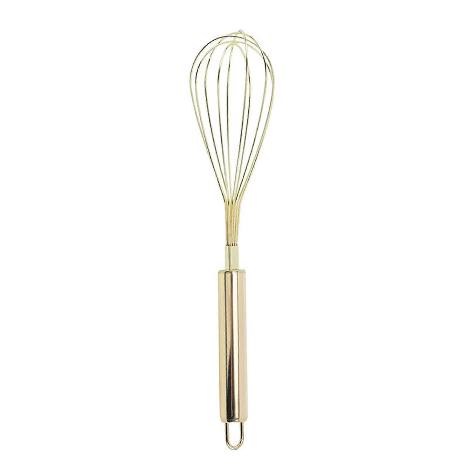 Manual Cream Butter Whisk Blender Stainless Steel Kitchen Whisk for Baking Heavy Duty Easy Grip Household Utensils