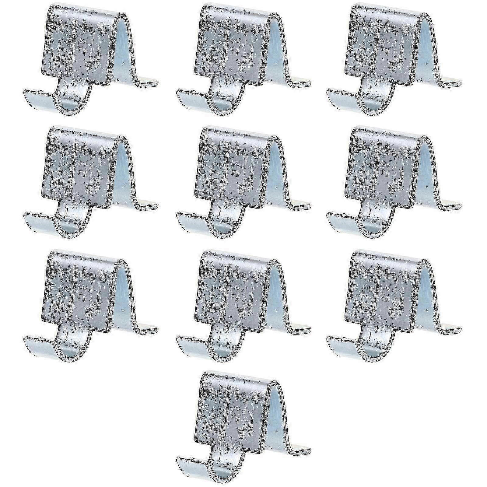10pcs Cabinet Shelf Clips Metal File Cabinet Shelf Clips Heavy Duty Shelving Supports