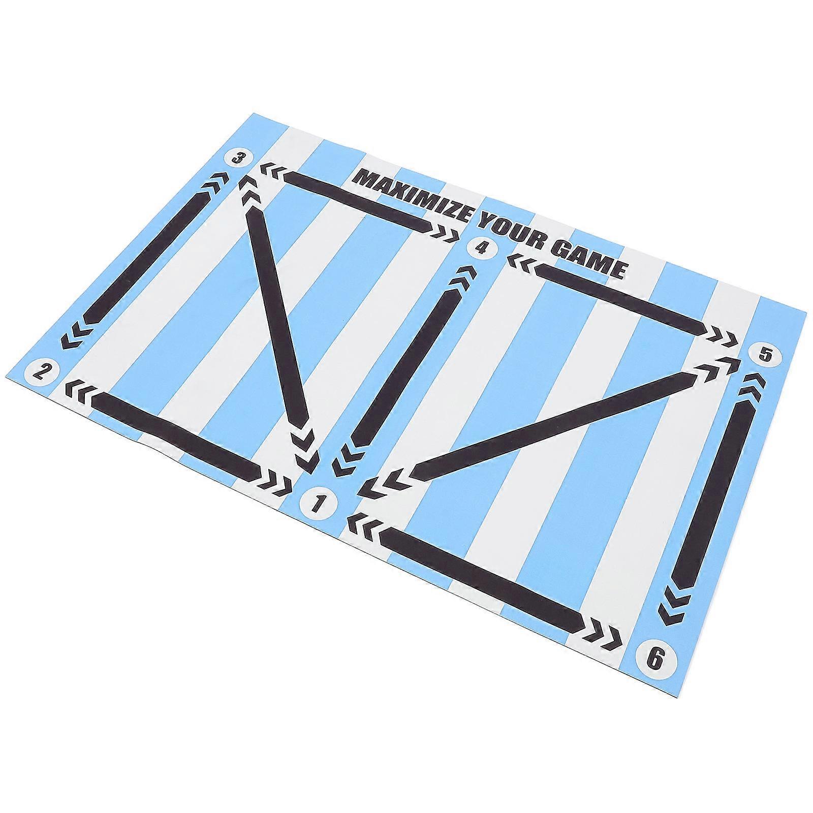 Soccer Training Equipment Shocks Absorption Polyest Training Design For Footstep Training 1Set