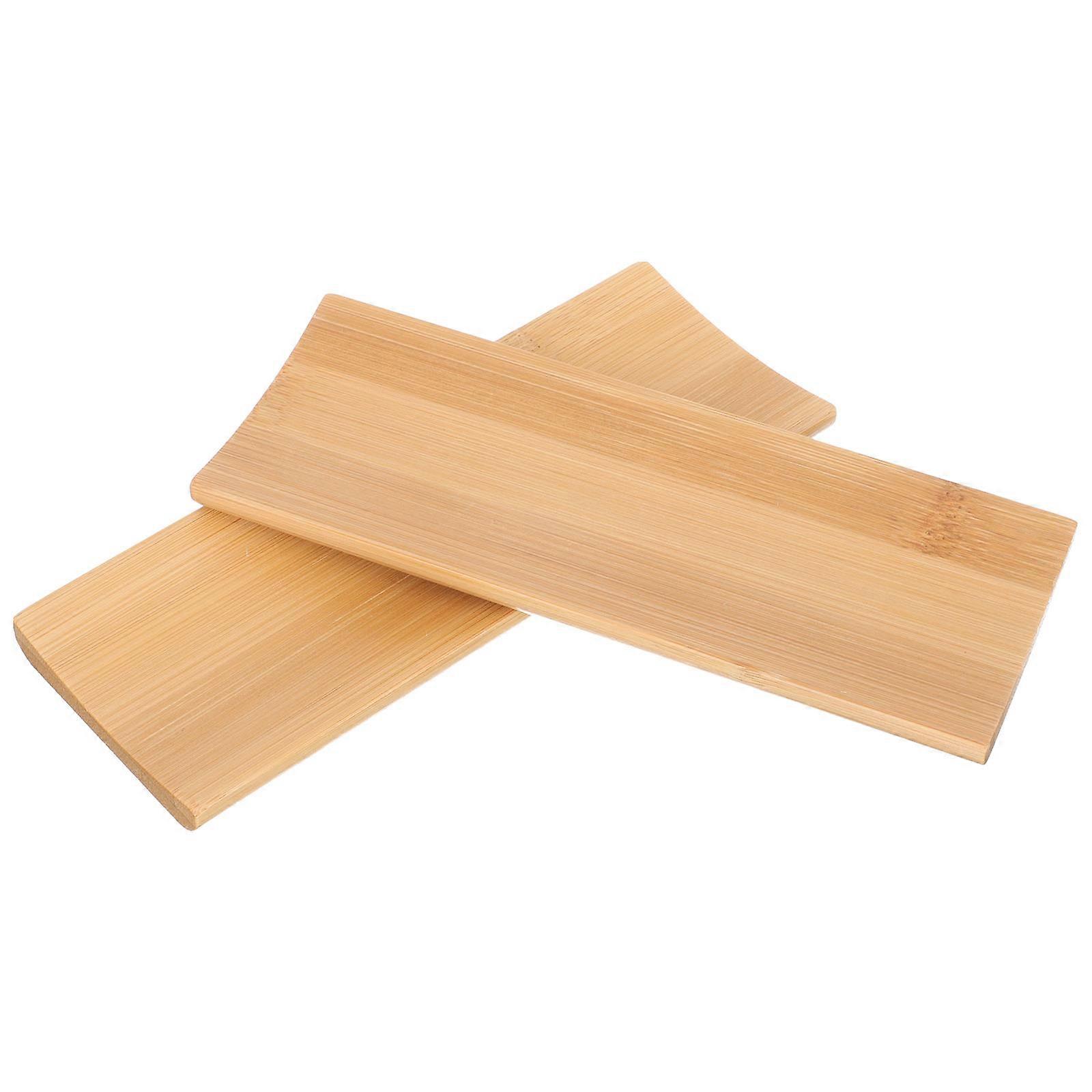 Japanese Sushi Tray Sashimi Serving Tray Elegant and Simple Rectangular Food Storage 2Pcs