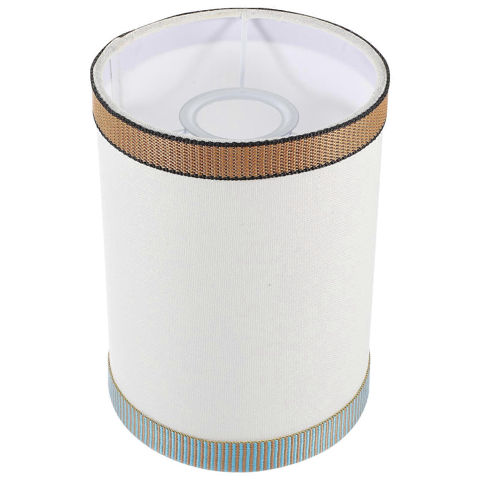 Fabric Lamp Shade for Desk Lamps – Minimalist Straight Design, Stable Material, Easy Installation, Decorative Home Lighting Accessory