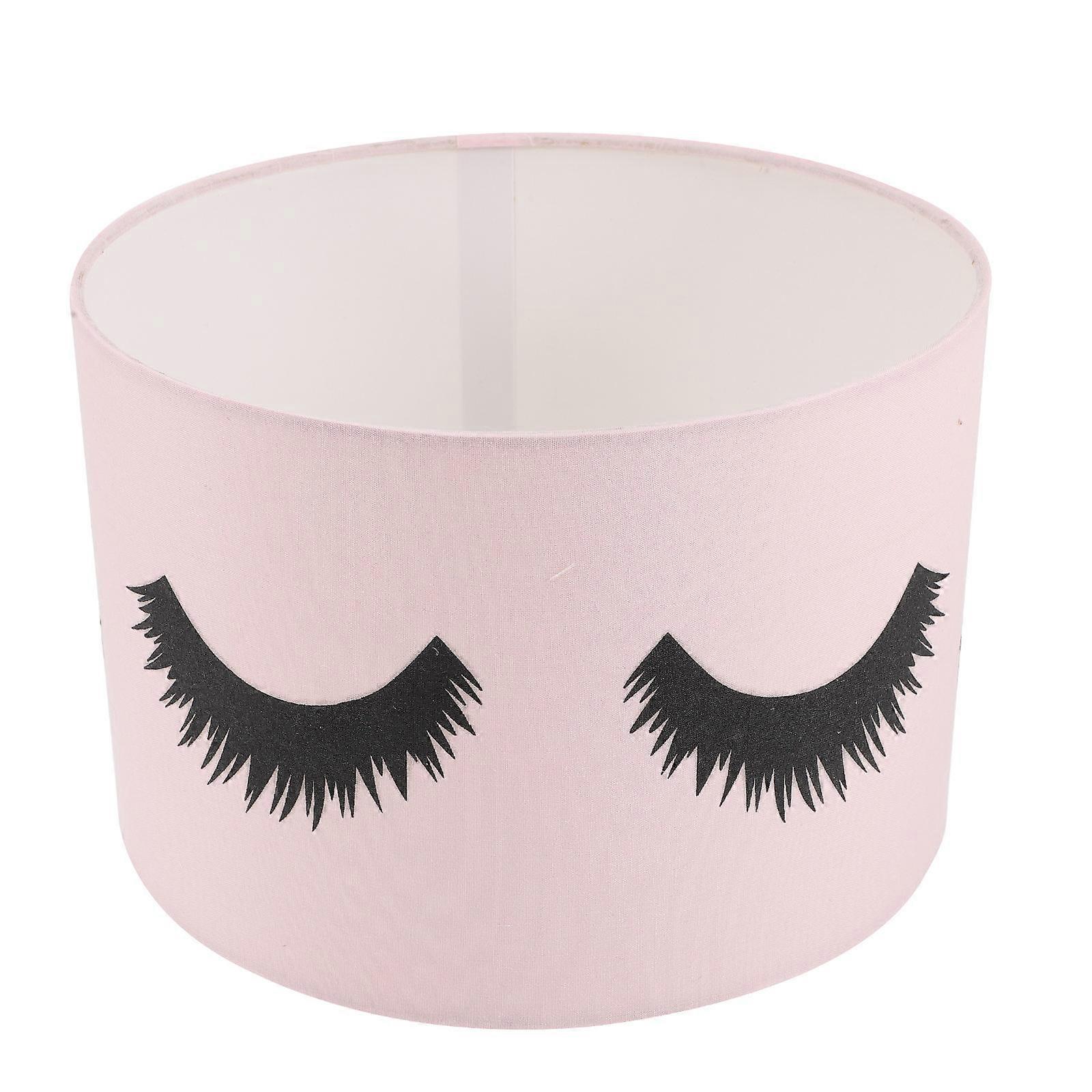 Small Lampshades For Table Lamps Lampshade E27 Base Dust-Proof Pink Study 24.00X24.00X17.00CM 1Pack