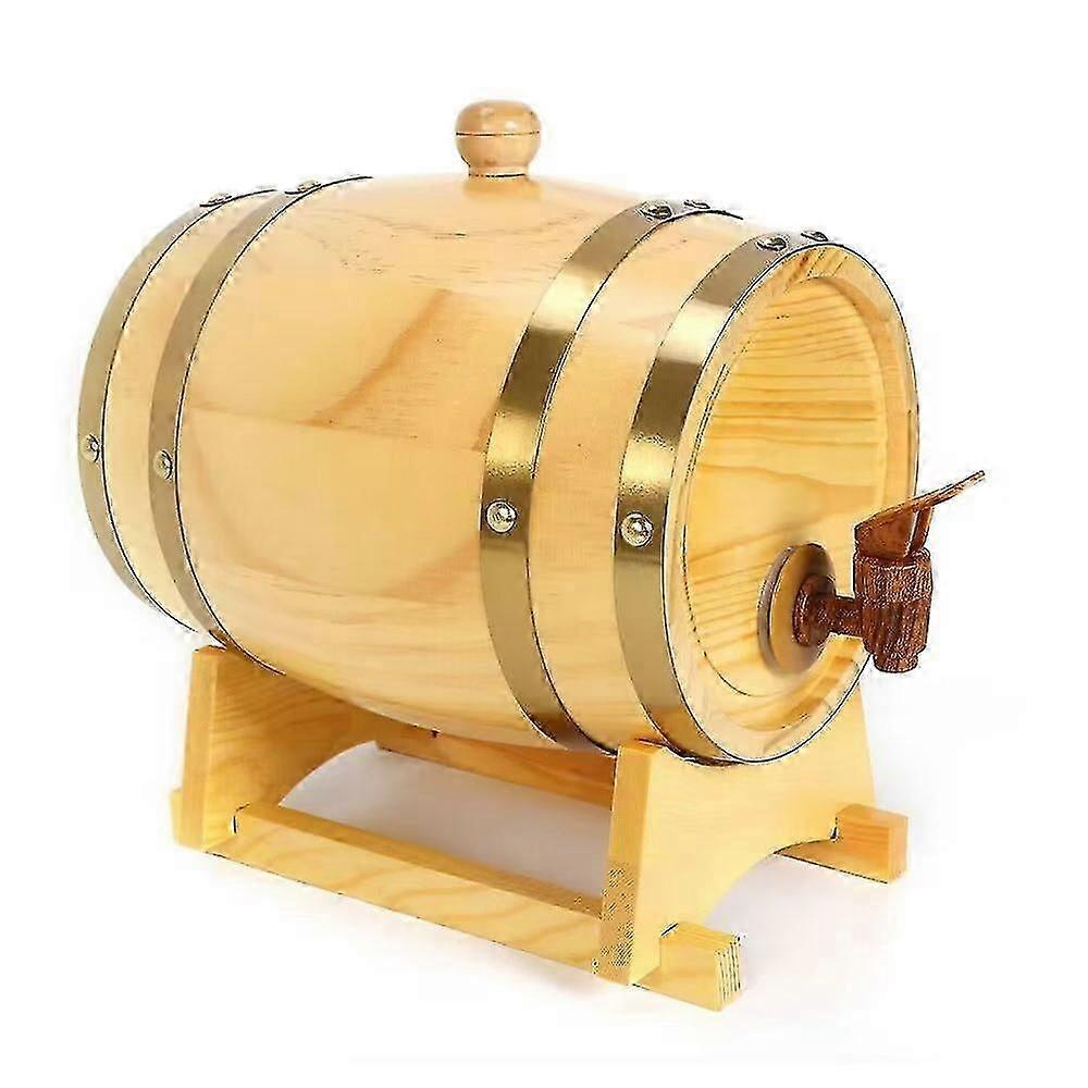 Barril de vino de madera de 3l con grifo