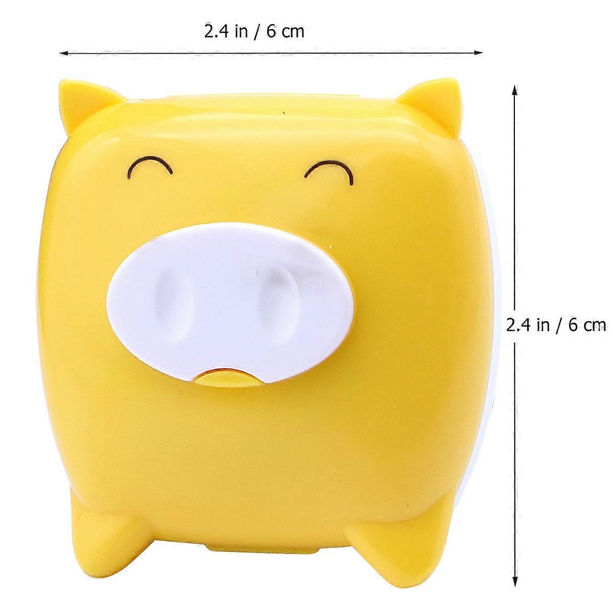 Small Yellow Lens Box For Lenses Box Home Use 2Pack