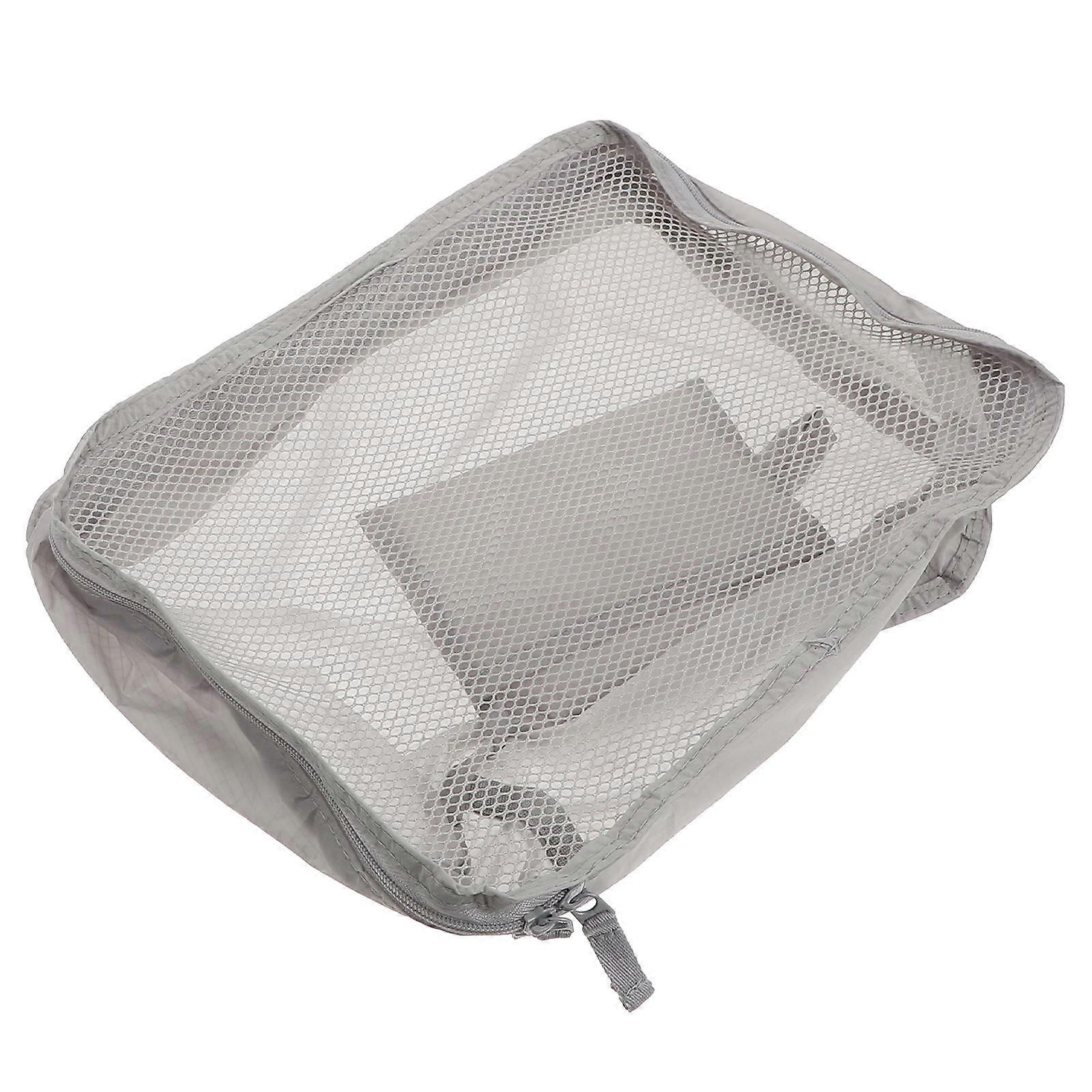 Packing Bags Portable Travel Storage Pack Light Grey Rectangular Toiletries Storage 1Set