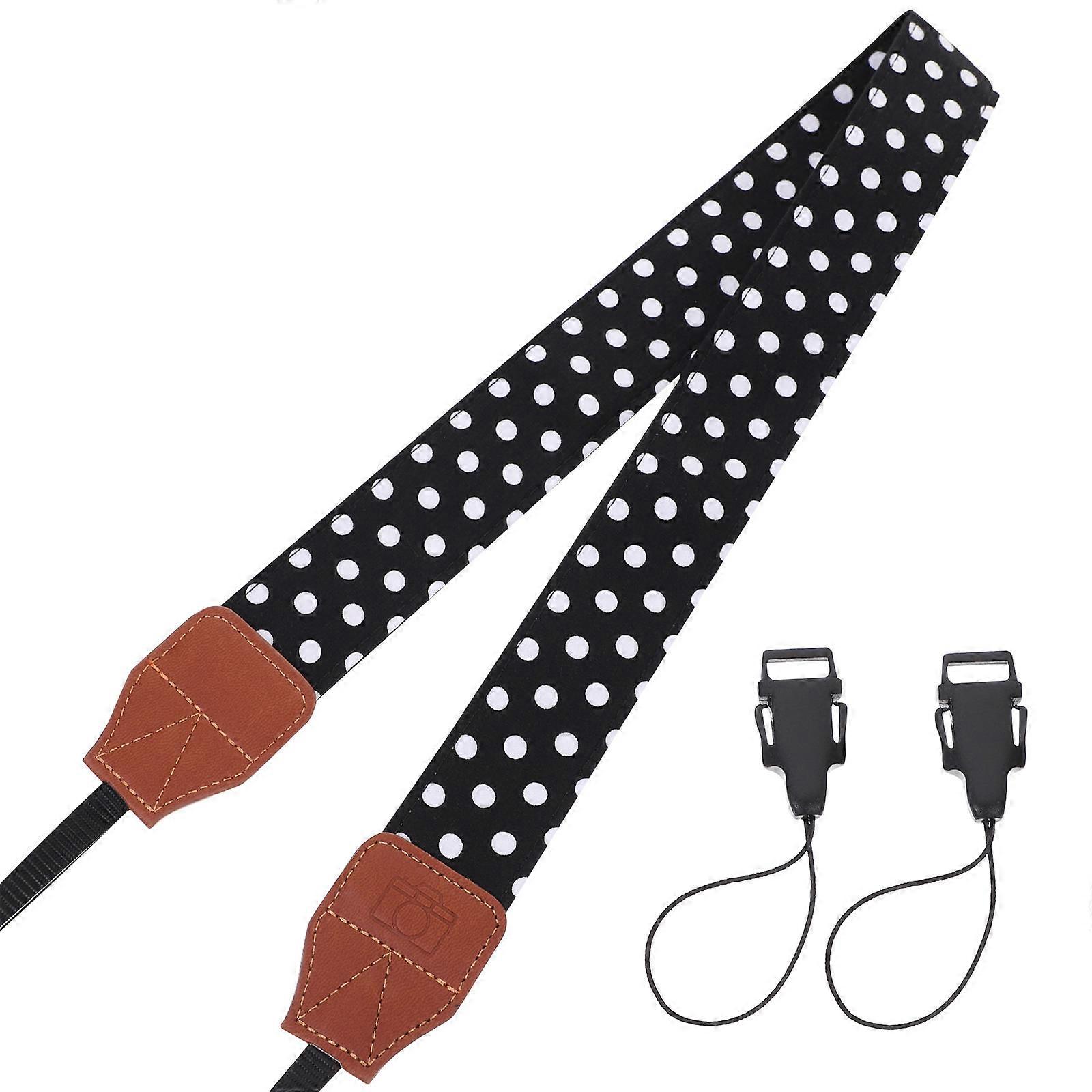Camera Shoulder Strap Retro Design DSLR Free Hands 72x38cm 1Pair