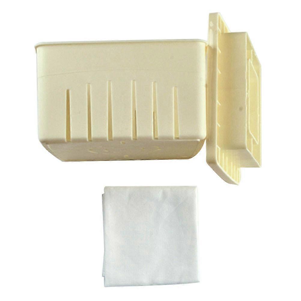 Tofu Mold Tool Tofu Making Set Kitchen Tool Home Use Square 17x17cm DIY Tool 1Set