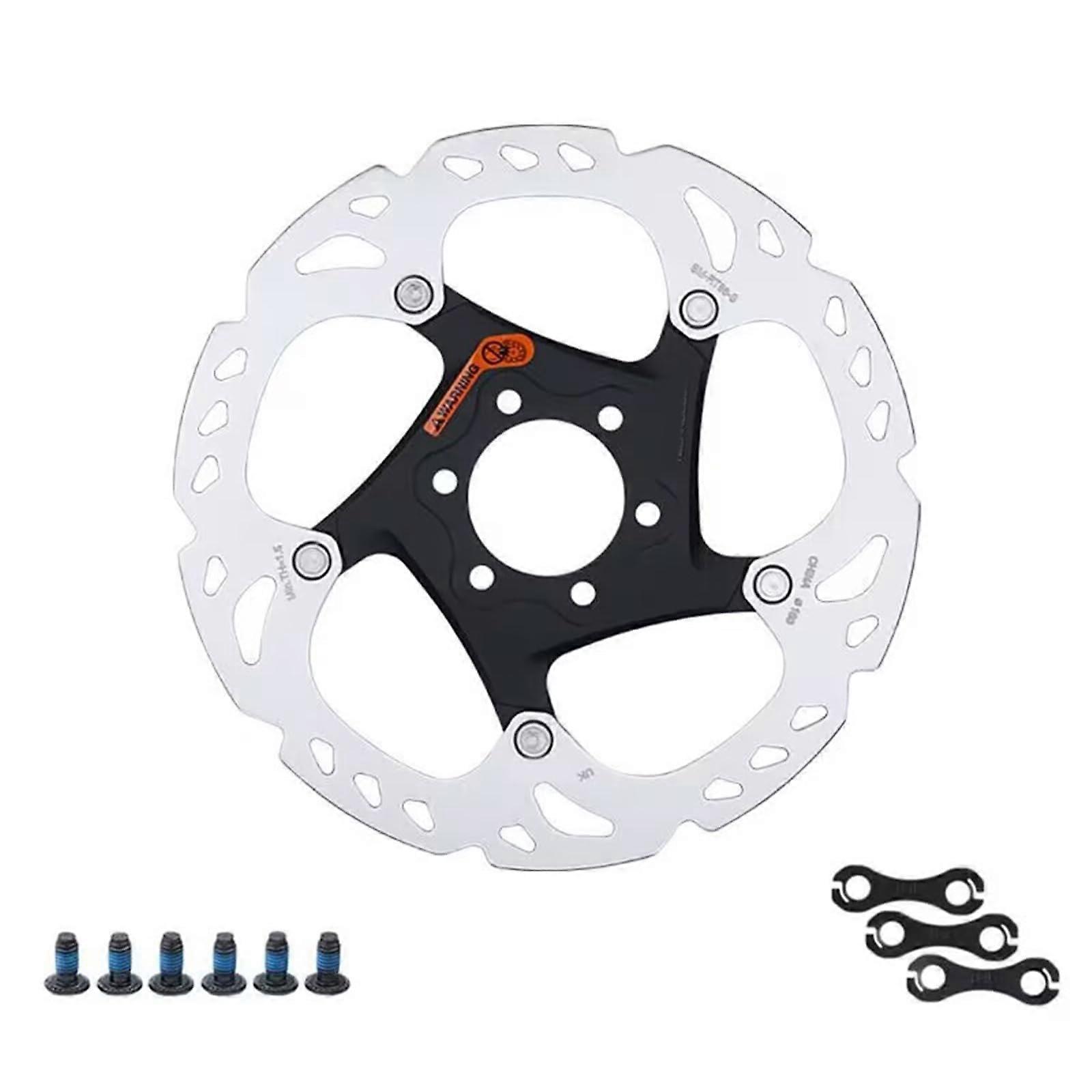 Centerlock 6-Bolt Disc Brake Rotor for Mountain Bikes, Lightweight Aluminum, Easy Installation, Compatible with Various Models