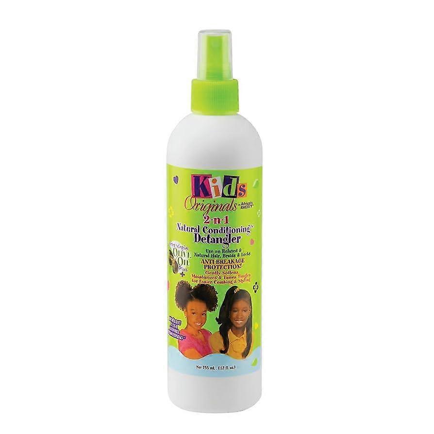 Africa's Best Organic Kids 2-n-1 Conditioning Detangler 12oz
