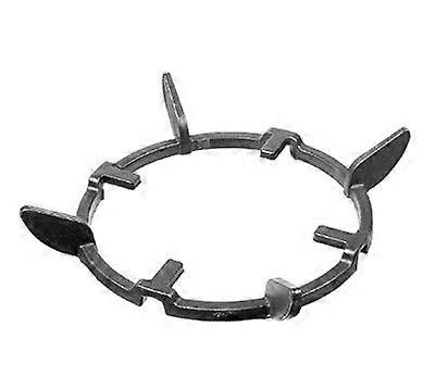 Universal Non-Slip Black Cast Iron Oven Trivet - Kitchen Wok Support Ring, Pan Holder Stand for Gas Stove, Free Size