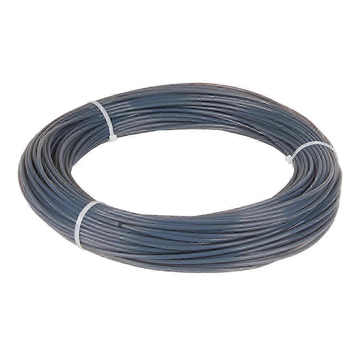 1 Roll 100 Meters 4x2.5mm Feed Tube PTFE Tube Extruder Filament Parts for 3D Printers Translucent Gray