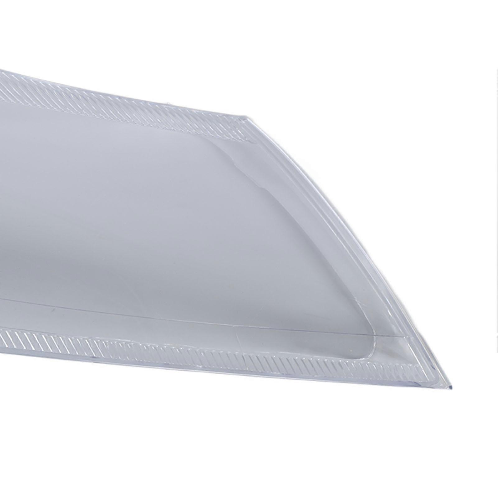 Headlamp Transparent Lens Cover Enhanced Lighting Effect Lamp Shade Shell for Octavia 1Z Facelift 2009 to 2013 Left: 1Z1941017S