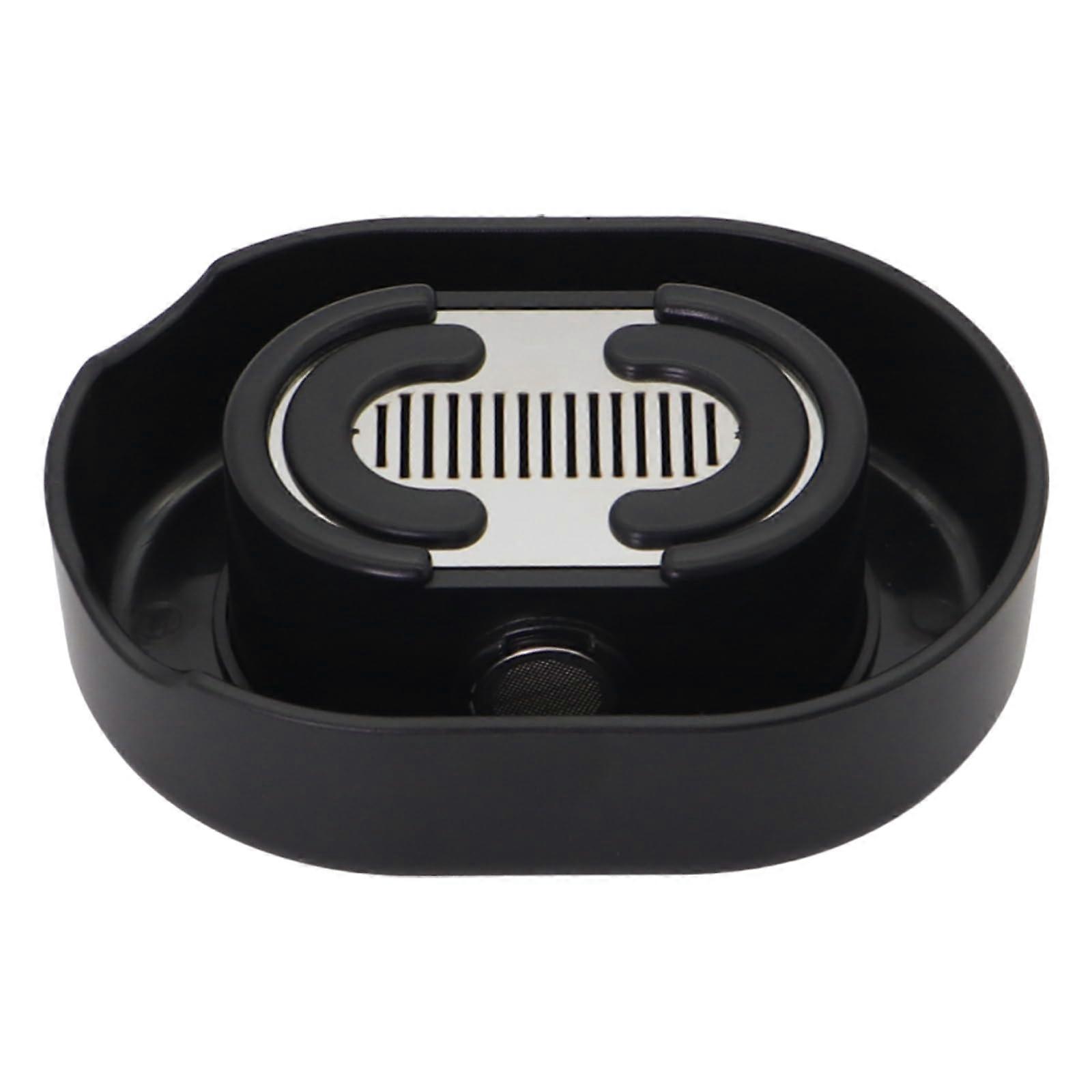 Razor, cleaner, razor, storage shelf, practical razor, for most head shavers, black
