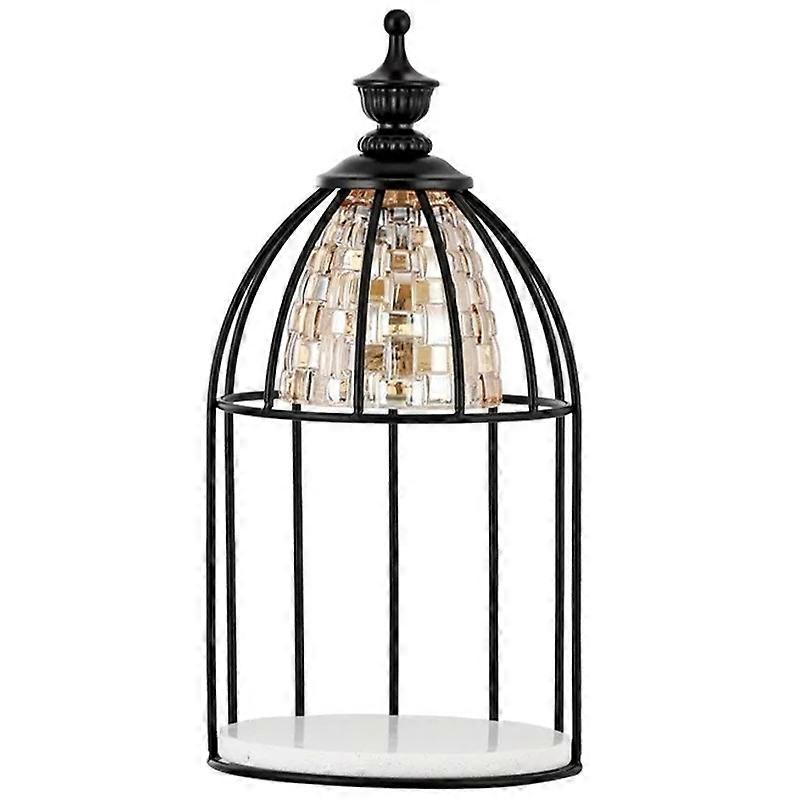 Scented Candle Warmer Dimmable Night Lamp Timing Function Jar Candles Melting Table Light, EU Plug