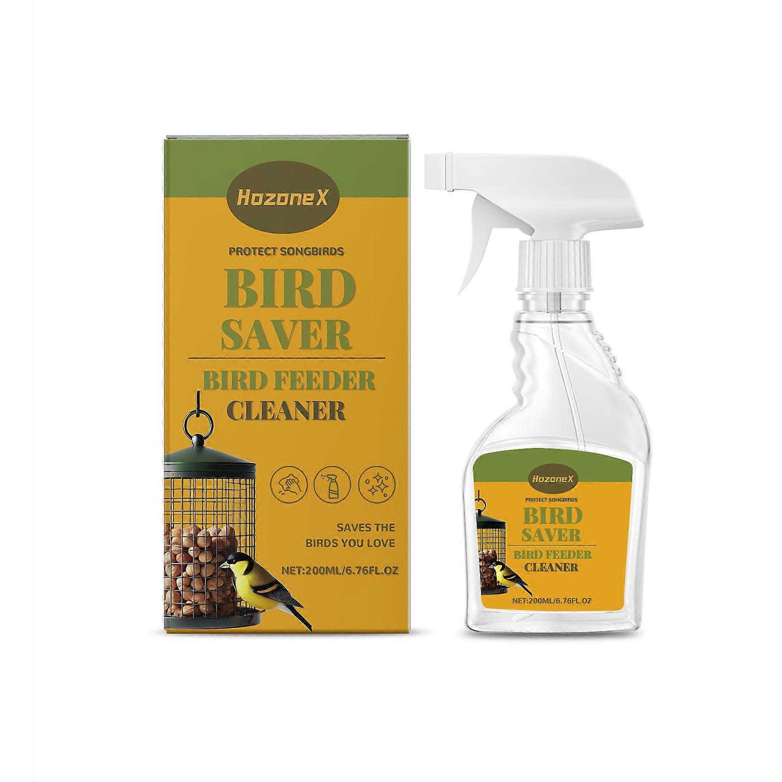 Bird Feeder Cleaner - Mild Deodorizing & Stain Remover for Bird Baths & Aviaries | Safe, Easy-to-Use Solution for a Clean, Healthy Bird Feeding Enviro
