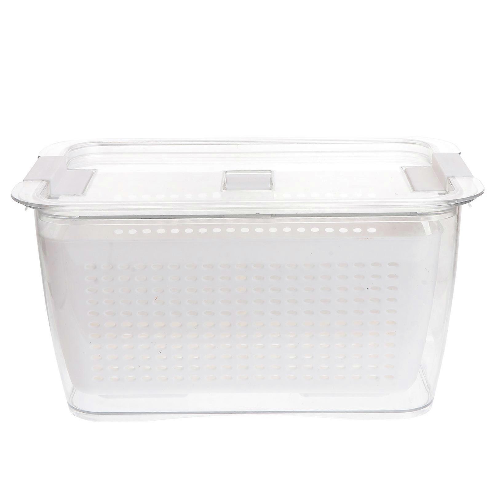 Double Layer Fruit Draining Holder & Vegetable Washing Basket for Kitchen – Efficient Water Saving Design for Home and Restaurant Use