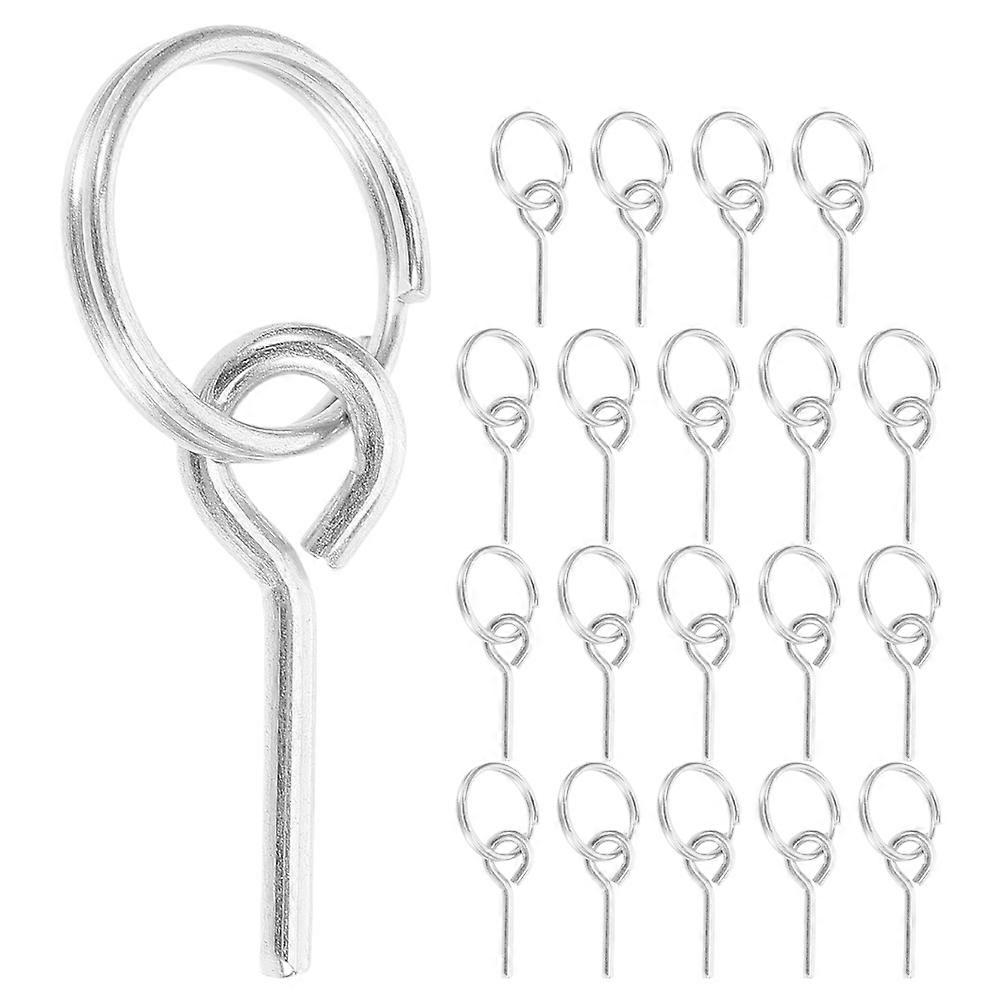 Wear-Resistant Tent Accessories Lightweight Tent Connect Pins For Beach Activities 20Pcs