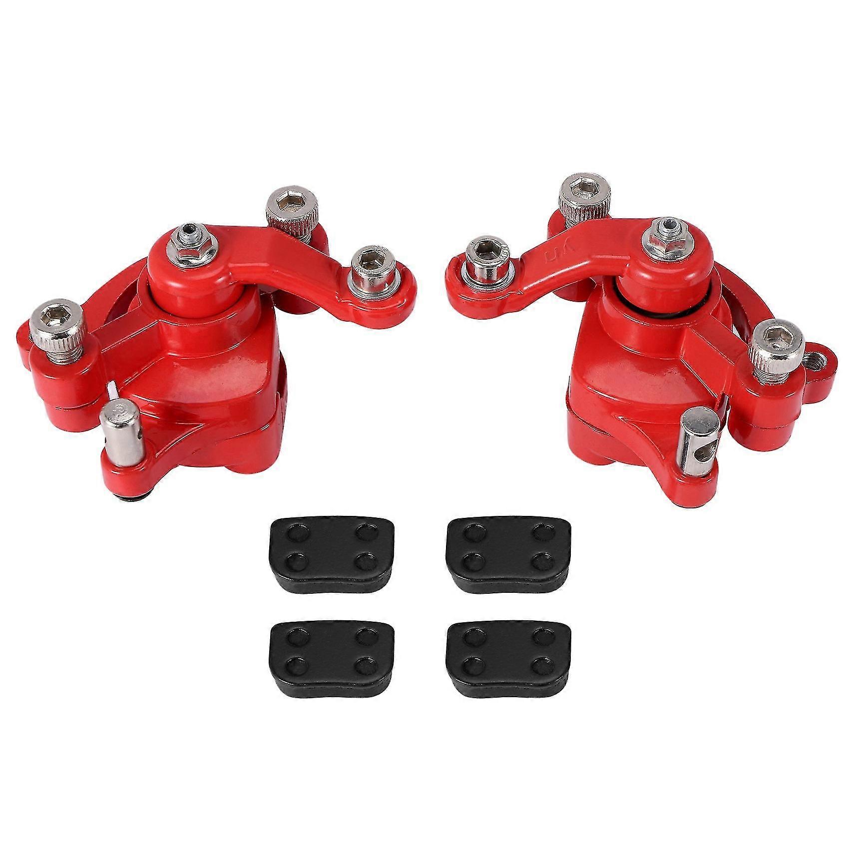 Ön Arka Disk Fren Kaliper Balataları 43cc 47cc 49cc Mini Çocuklar Atv Minimoto Kir Cep Bisiklet Gaz S için