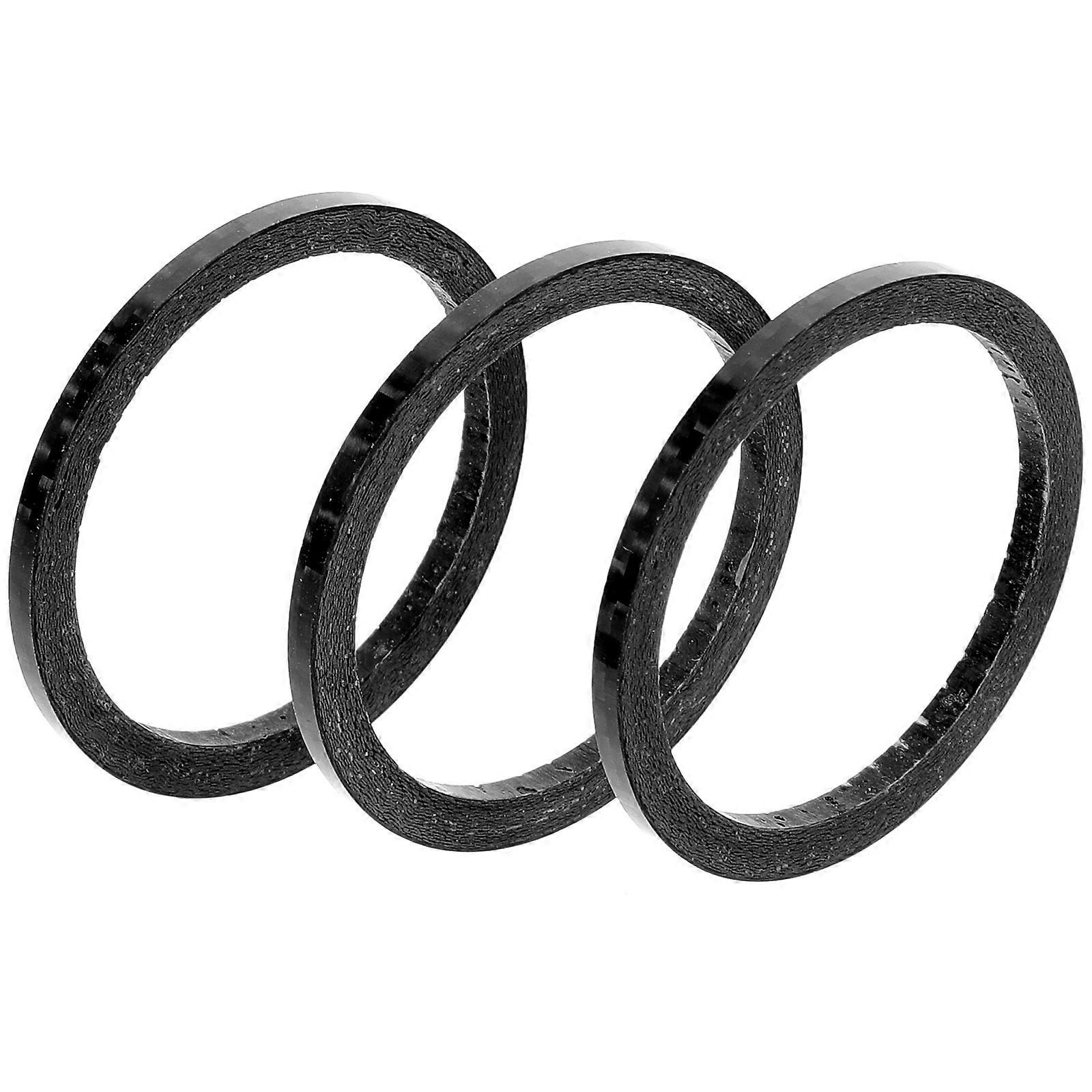 Stem Spacers Bicycle Accessory Durable Wear and Tear Resistant Cyclists 3Pcs