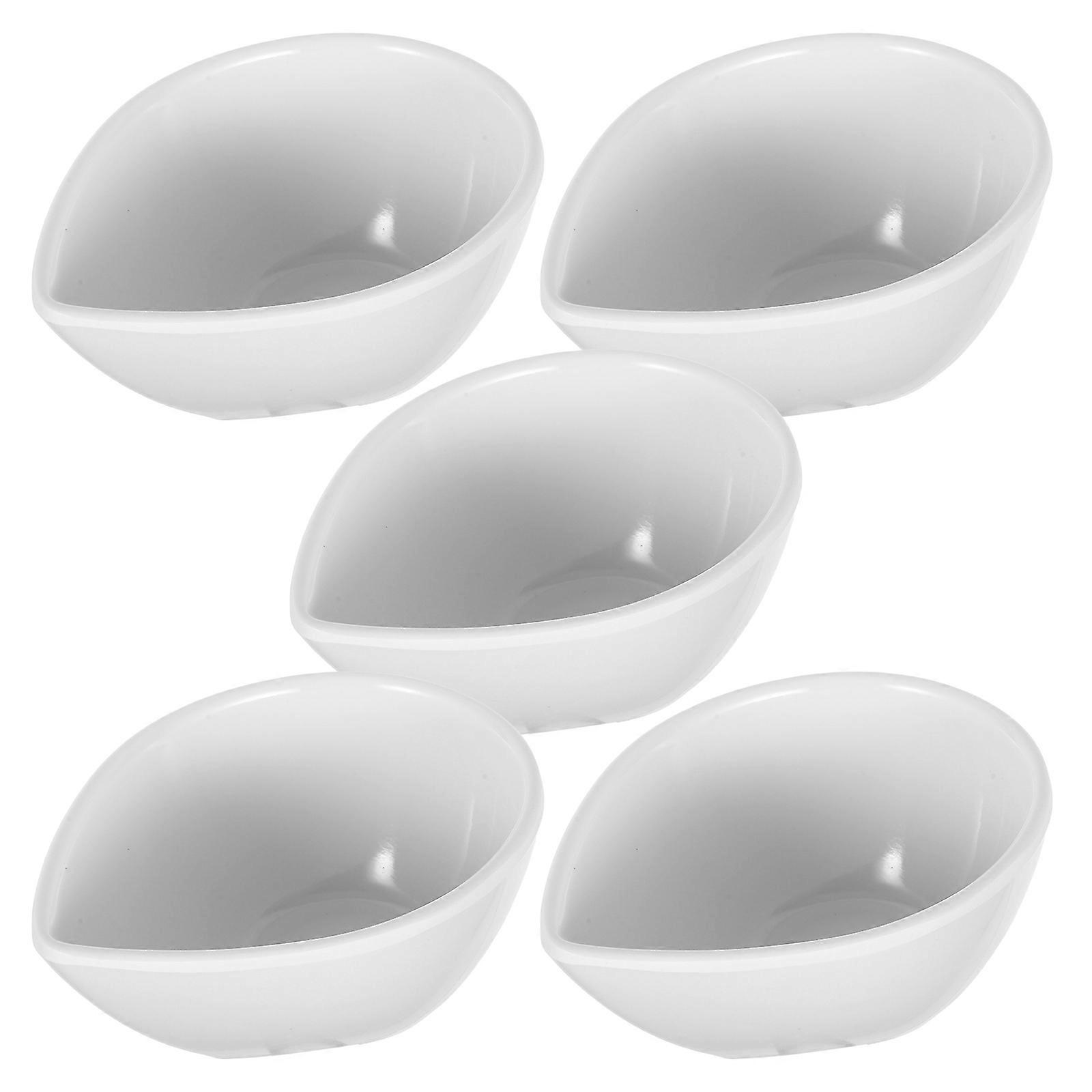 5pcs Multi Function Small Seasoning Bowls for Soy Sauce, Hot Pot, and Kitchen Spices – High Grade Material, Elegant Design for Home, Restaurant, and
