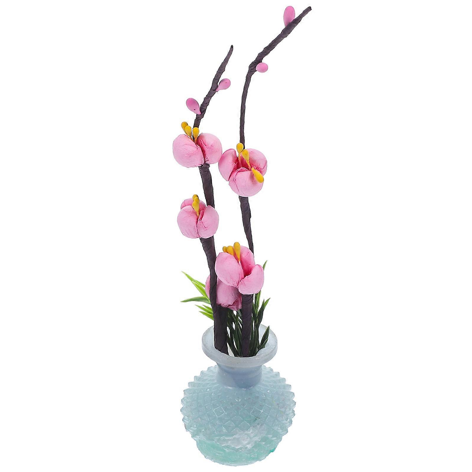 Decorative Artificial Flowers Sushi Plate Ornament Home Decor Plastic 20.00X4.00X4.00CM 1Set
