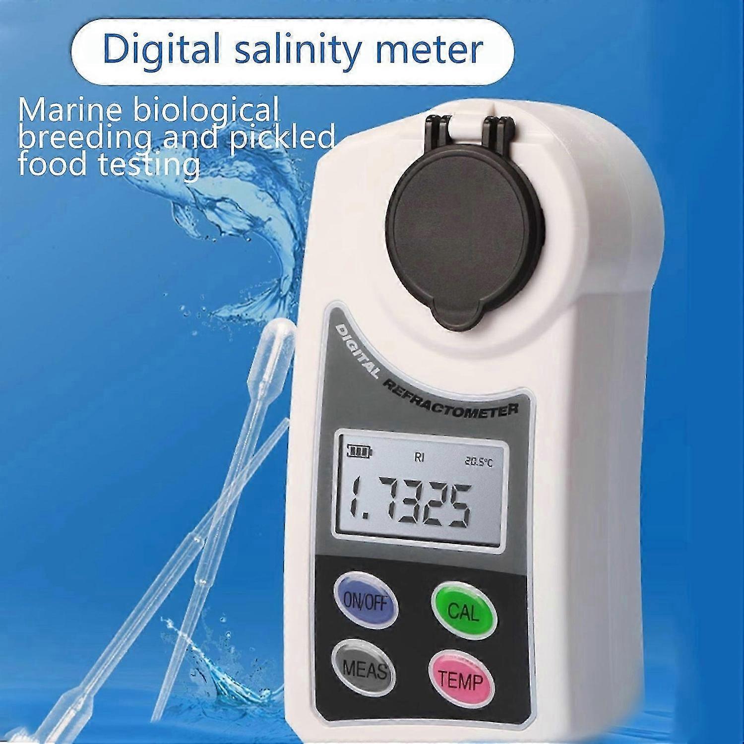 PH Meter Salinity Testers Temperature Tester Waterproof Multi-Function AMSZ-Yla