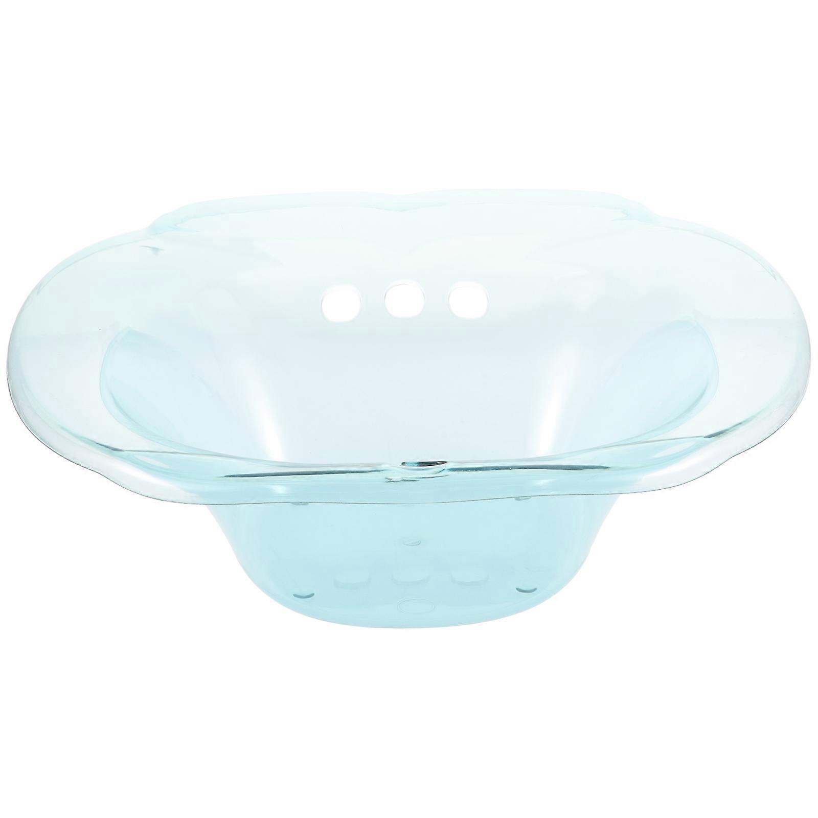 Sitz Bath Wash Basins Bath Fumigation Patients Round Shape PP Material 1Pcs