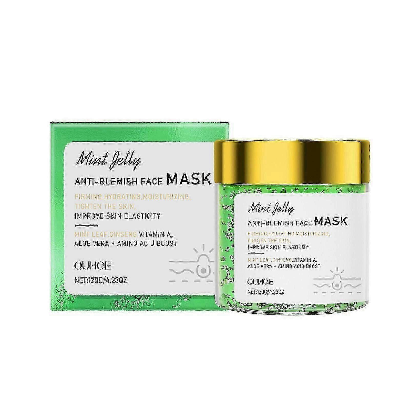 Ouhoe Jelly Mask Deep Cleansing And Hydrating Moisturizing And Nourishing Facial Skin Daily Daub-Type Mask